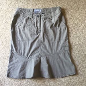 Solomon Skirt | Flared Skirt Detail